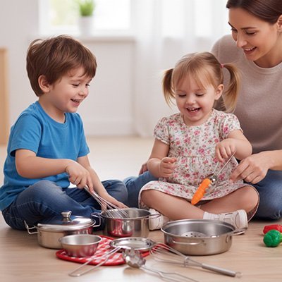 Dinette | Créative Bois Enfant - Monde Enfant