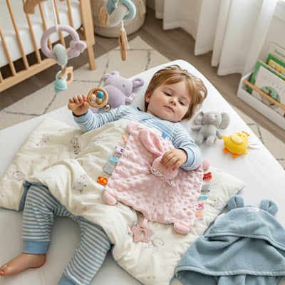 doudou bebe garçon animal gris