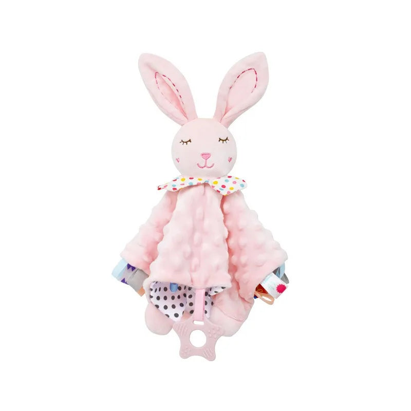 doudou bébé lapin-rose