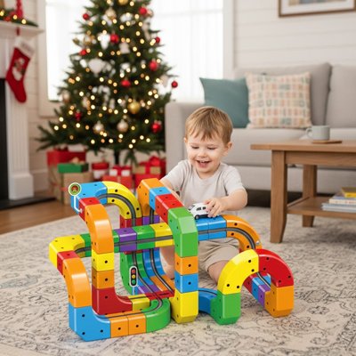 Jeu de construction magnétique