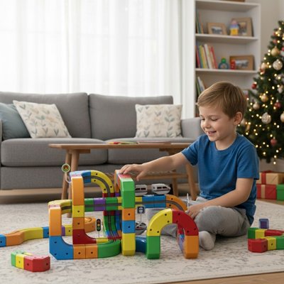 Jeu de construction magnétique